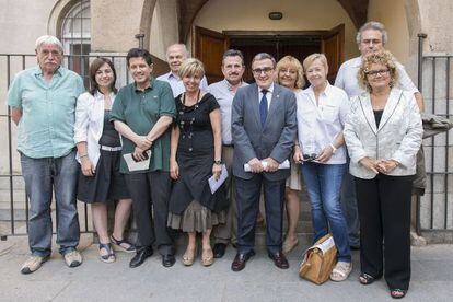 Representantes del sector cr&iacute;tico, en una reuni&oacute;n celebrada el a&ntilde;o pasado en Barcelona. 