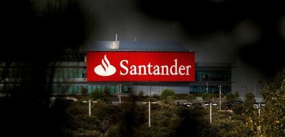 Imagen de la sede de Banco Santander en Boadilla (Madrid).
