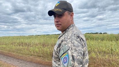 Sergei Melnik, general de brigada ucraniano y alto oficial militar en la región de Kharkiv.
