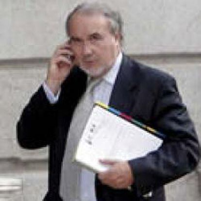 El vicepresidente y ministro de Economía Pedro Solbes.