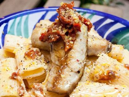 Comemos pasta con pescado por debajo de nuestras posibilidades