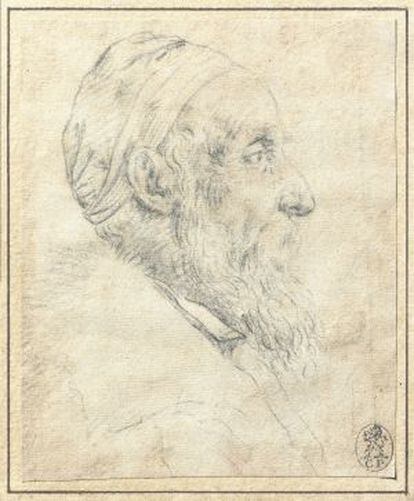 Tiziano Vecellio, Autorretrato, 1575 aproximadamente.