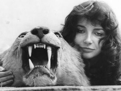 La cantante Kate Bush en una imagen de 1978.