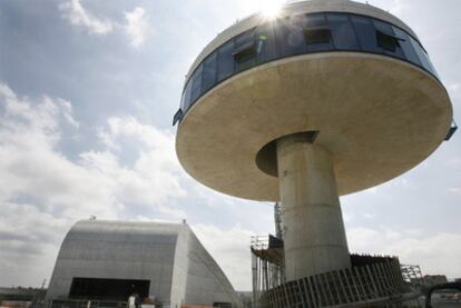 El mirador del edificio diseñado por el arquitecto brasileño.