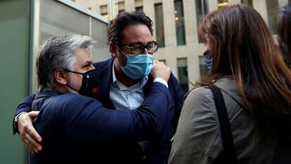 David Madí, tras declarar ante el juez del 'caso Voloh'.
