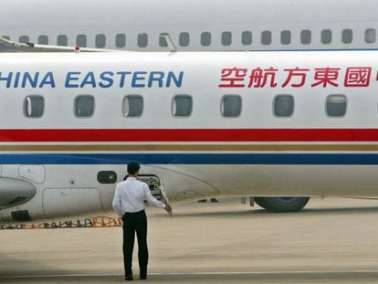 Uno de los aviones de China Eastern.