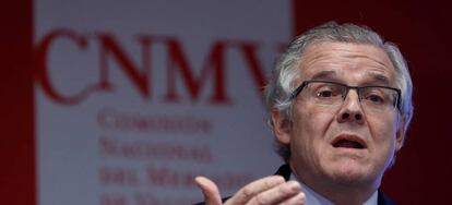 Sebatián Albella, presidente de la CNMV.