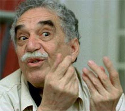 Gabriel García Márquez, durante una reciente entrevista en Barcelona. PRIMER PLANO - RETRATO