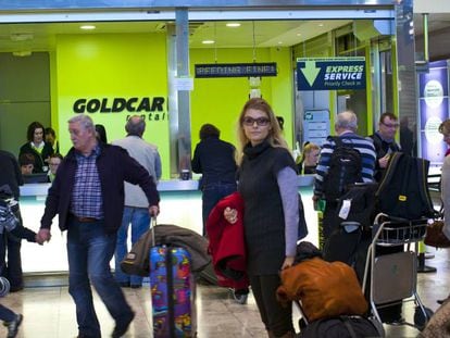 Instalaciones de Goldcar en el aeropuerto de Alicante