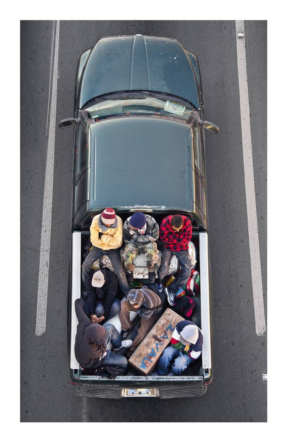 Imagen de la serie 'The Carpoolers' (2011-20129, de Alejandro Cartagena.