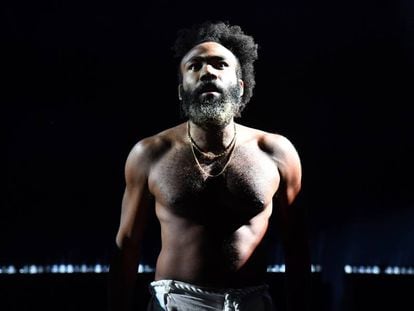 Donald Glover, alias Childish Gambino, en un concierto de 2019.