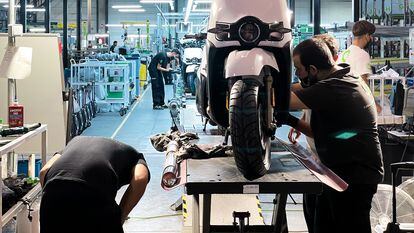 La empresa catalana Silence es líder en España y Europa en la producción de motos eléctricas.