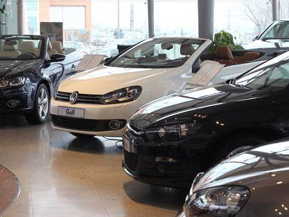 Concesionario de Volkswagen en Madrid.
