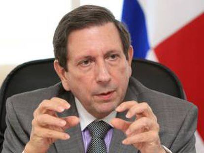 En la imagen, el ministro panameño de Relaciones Exteriores, Fernando Núñez Fábrega.