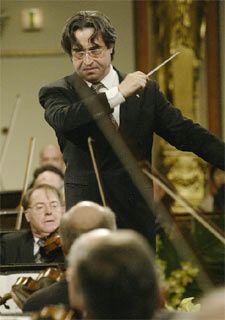 El director Riccardo Muti, en un momento del concierto.