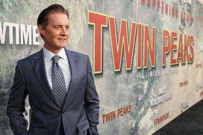 Kyle MacLachlan en la presentación de la nueva temporada de 'Twin Peaks'.