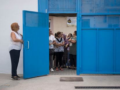 Primer día de colegio en la escuela Maria Miret de l'Hospitalet, el 5 de septiembre de 2022.