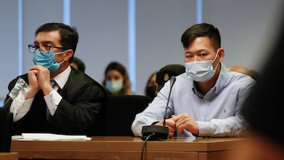 Kevin Cui, durante la sesión del juicio del pasado 20 de septiembre.