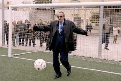 Carlos Fabra, el 10 de diciembre en las instalaciones deportivas de Torreblanca (Castellón).