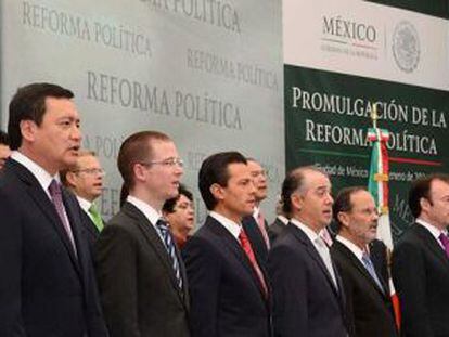 Acto de promulgación de la reforma política