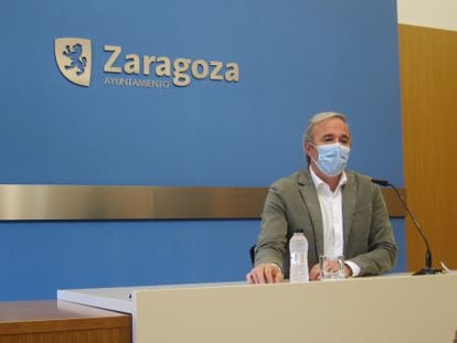 El alcalde de Zaragoza, Jorge Azcón (PP).