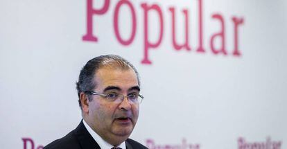 El expresidente del Banco Popular, &Aacute;ngel Ron.