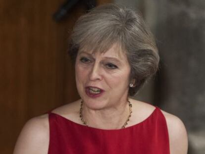 La primera ministra brit&aacute;nica Theresa May.