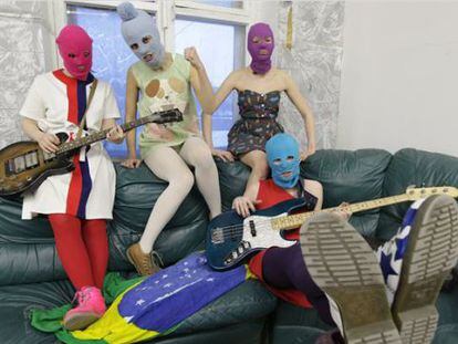 Una imagen de 'Pussy Riot: una plegaria punk'.