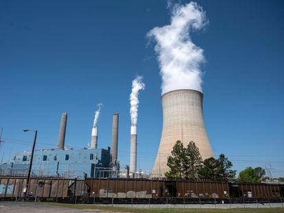 Planta térmica alimentada con carbón en Alabama.