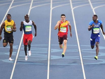 La &uacute;ltima carrera de Bruno Hortelano, la semifinal de R&iacute;o 2016.
 