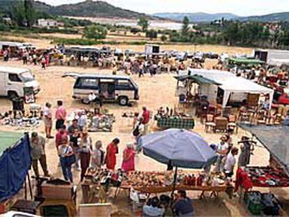 Imagen del Rastro de Navacerrada.