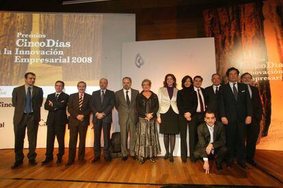 Primera edición de los Premios Cinco Días a la Innovación Empresarial, en 2008.