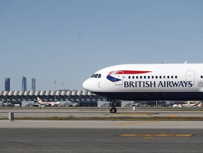 Avi&oacute;n de British Airways. 