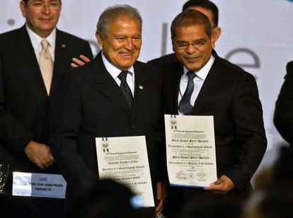 Salvador S&aacute;nchez y &Oacute;scar Ortiz.