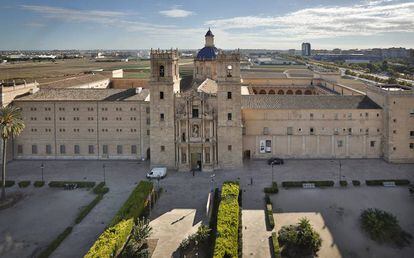 Monasterio de San Miguel de los Reyes, edificio renacentista que aloja la Biblioteca Valenciana.