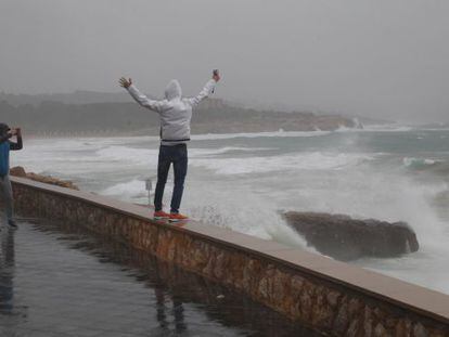 El temporal, a Tarragona.