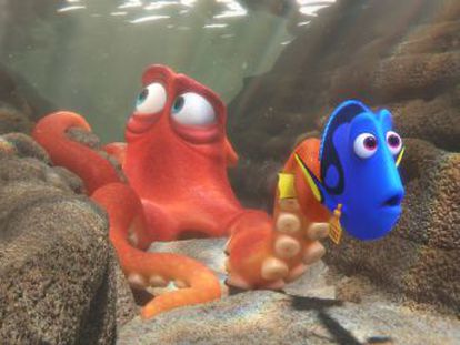La continuación de  Buscando a Nemo  resulta divertida para niños y adultos, aunque no llega al nivel de su predecesora