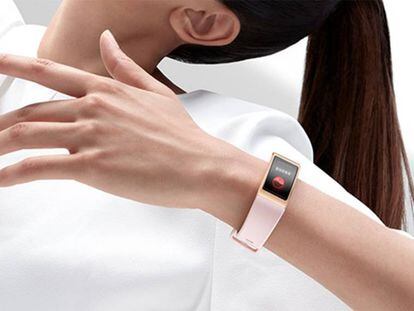 Nueva pulsera deportiva Huawei Band 4 Pro, con GPS independiente y NFC