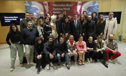 Diseñadores participantes en la edición de invierno de la MBFW Madrid 2020.
