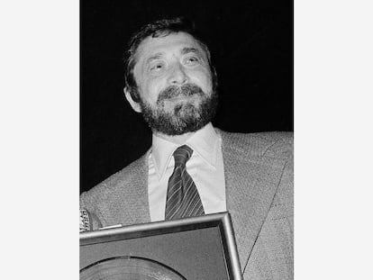 Walter Yetnikoff, en su etapa como presidente de CBS Records, en Nueva York, 1978.