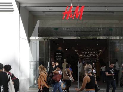 Una tienda de H&M en Madrid.