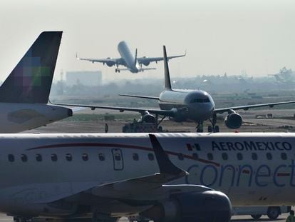 El Aeropuerto Internacional de la Ciudad de México, en una fotografía de archivo.