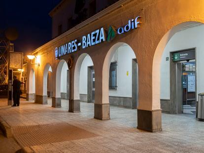 La estación de tren Linares-Baeza.