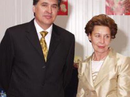 Juan Miguel Martínez Gabaldón junto a María Teresa Rodríguez