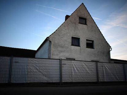 La casa donde una pareja secuestraba y torturaba a mujeres en el noroeste de Alemania.