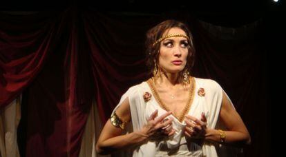 Ana Asensio durante su interpretación de 'Medea got some issues'.