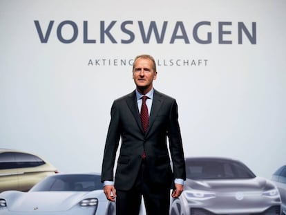 Herbert Diess, director general de Volkswagen.