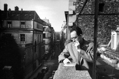 Albert Camus en una imagen de 1955.