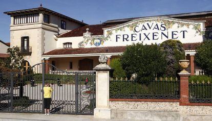 Bodegas de la empresa Freixenet S.A., en Sant Sadurní d'Anoia.