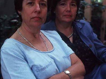 María Angélica Prats (izquierda) y su hermana Sofía.